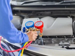 افضل ورشة اصلاح مكيفات سيارات وتعبئة فريون وصيانة الكمبرورسر